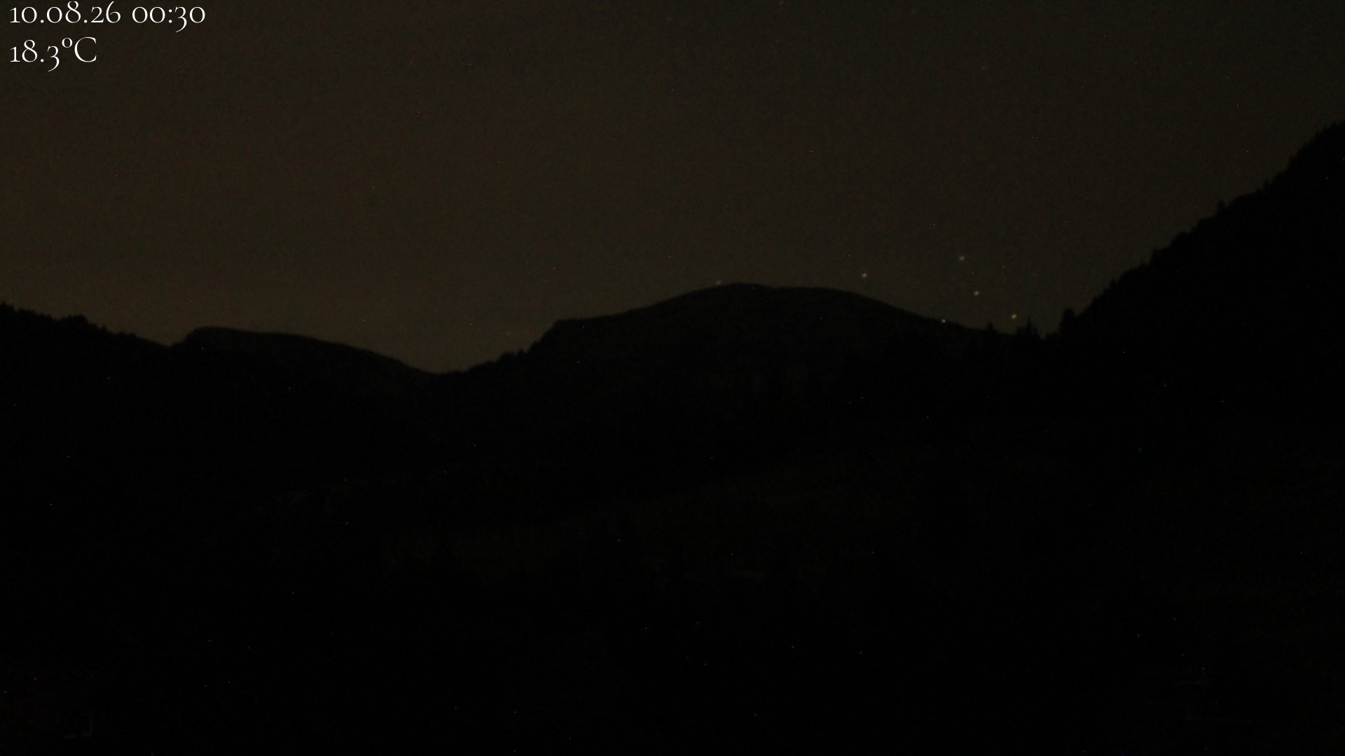 Archiv Foto Webcam Oberstaufen - Blick Hochgrat vom Biohotel Schratt