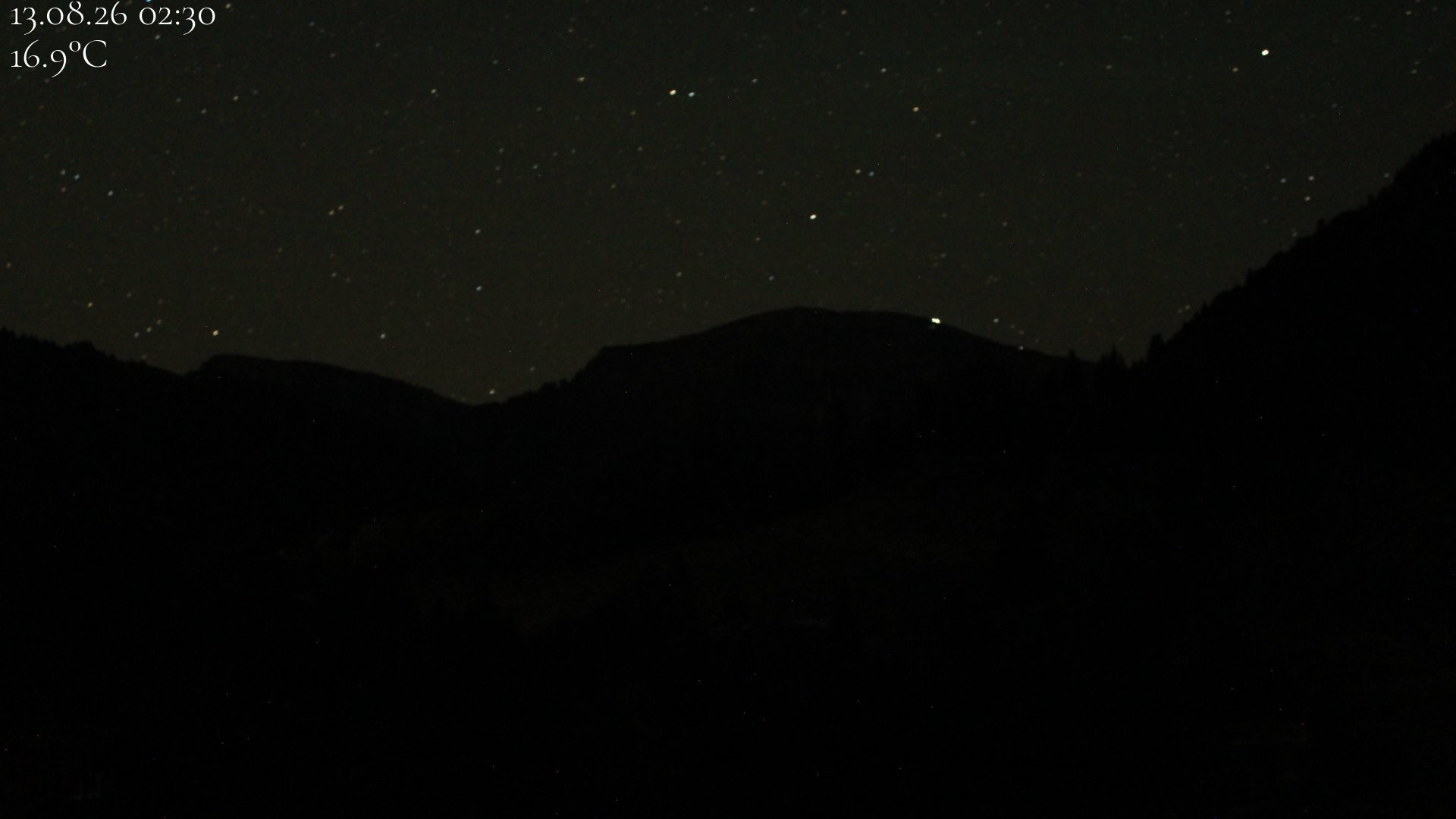 Archiv Foto Webcam Oberstaufen - Blick Hochgrat vom Biohotel Schratt