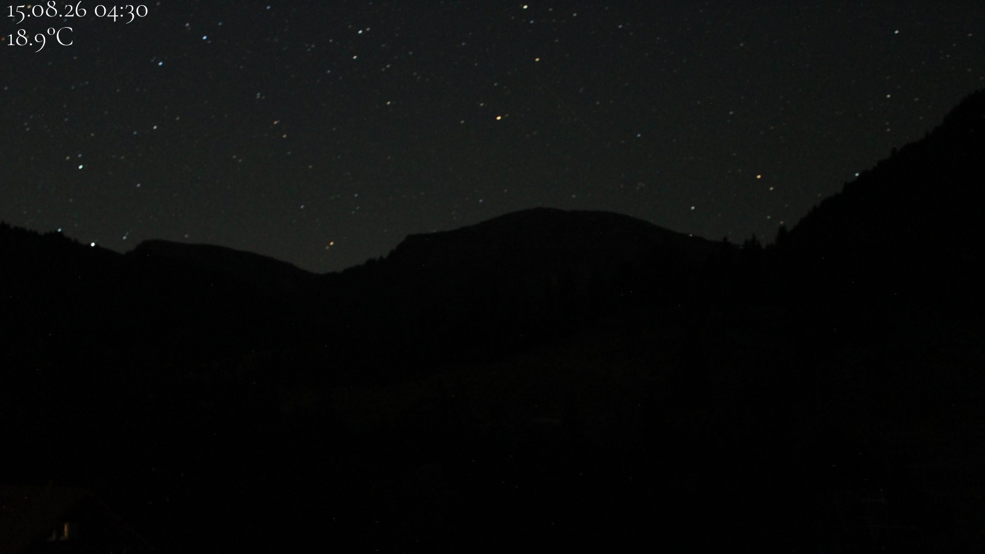 Archiv Foto Webcam Oberstaufen - Blick Hochgrat vom Biohotel Schratt