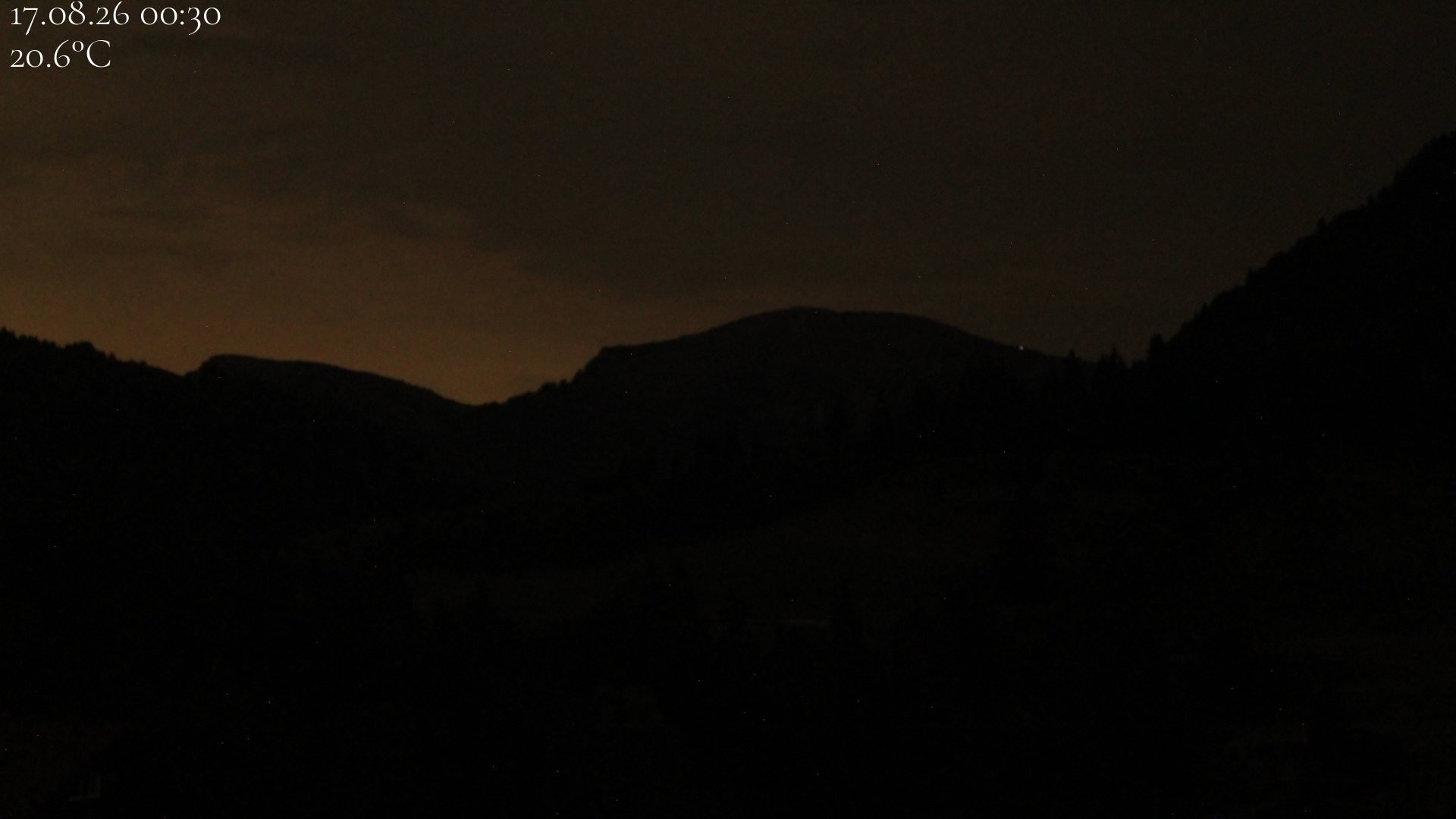 Archiv Foto Webcam Oberstaufen - Blick Hochgrat vom Biohotel Schratt