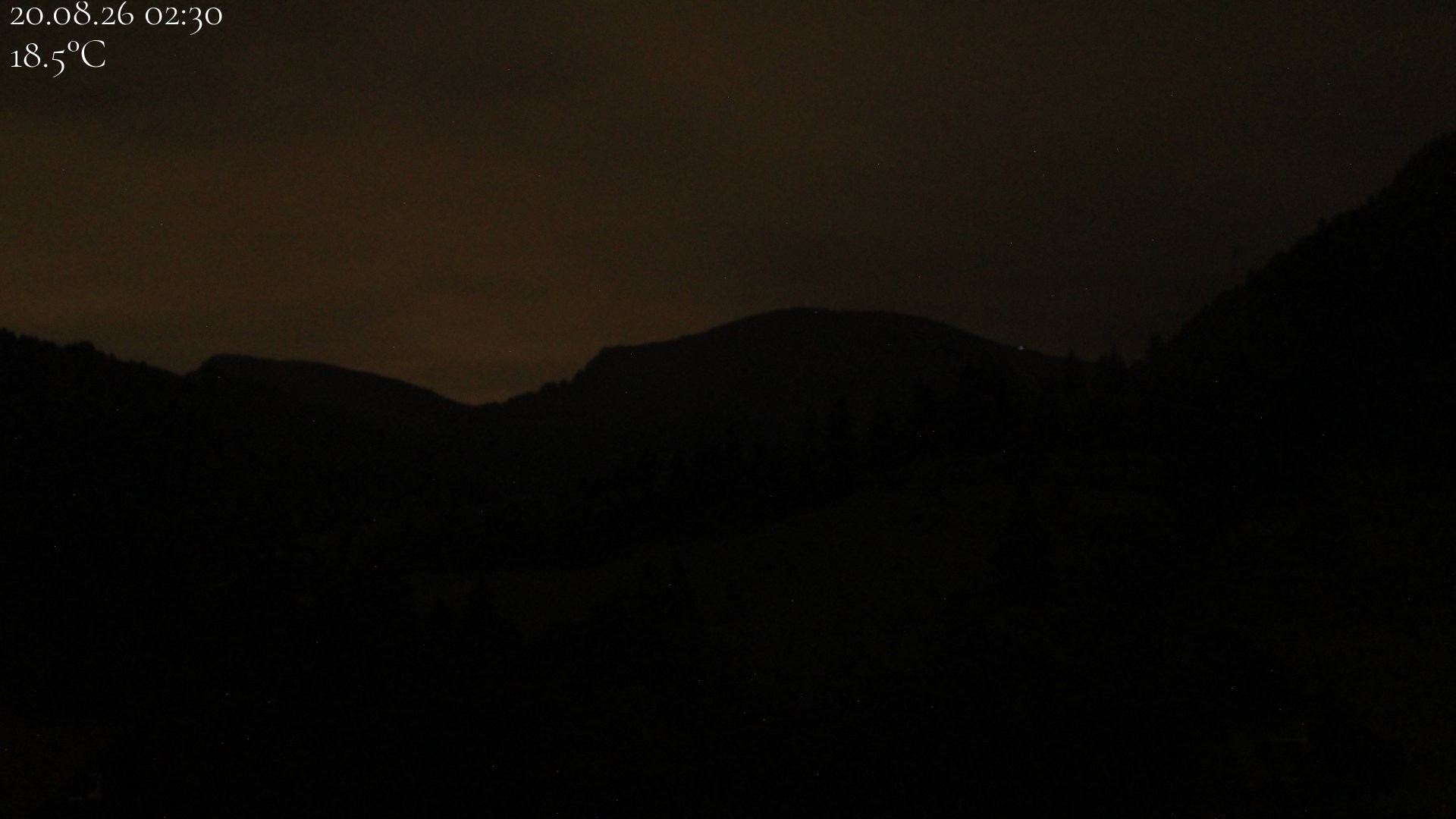 Archiv Foto Webcam Oberstaufen - Blick Hochgrat vom Biohotel Schratt