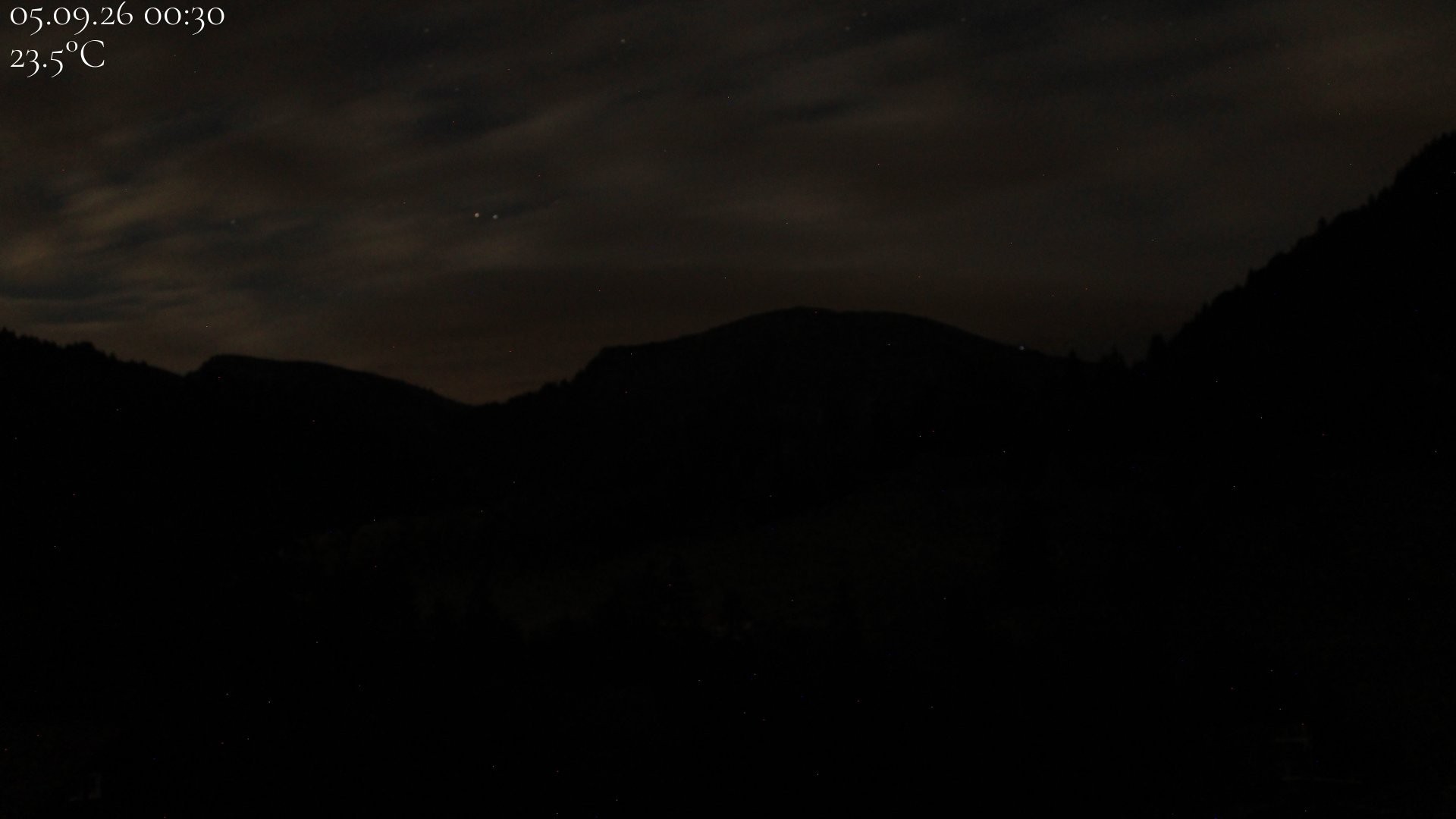 Archiv Foto Webcam Oberstaufen - Blick Hochgrat vom Biohotel Schratt