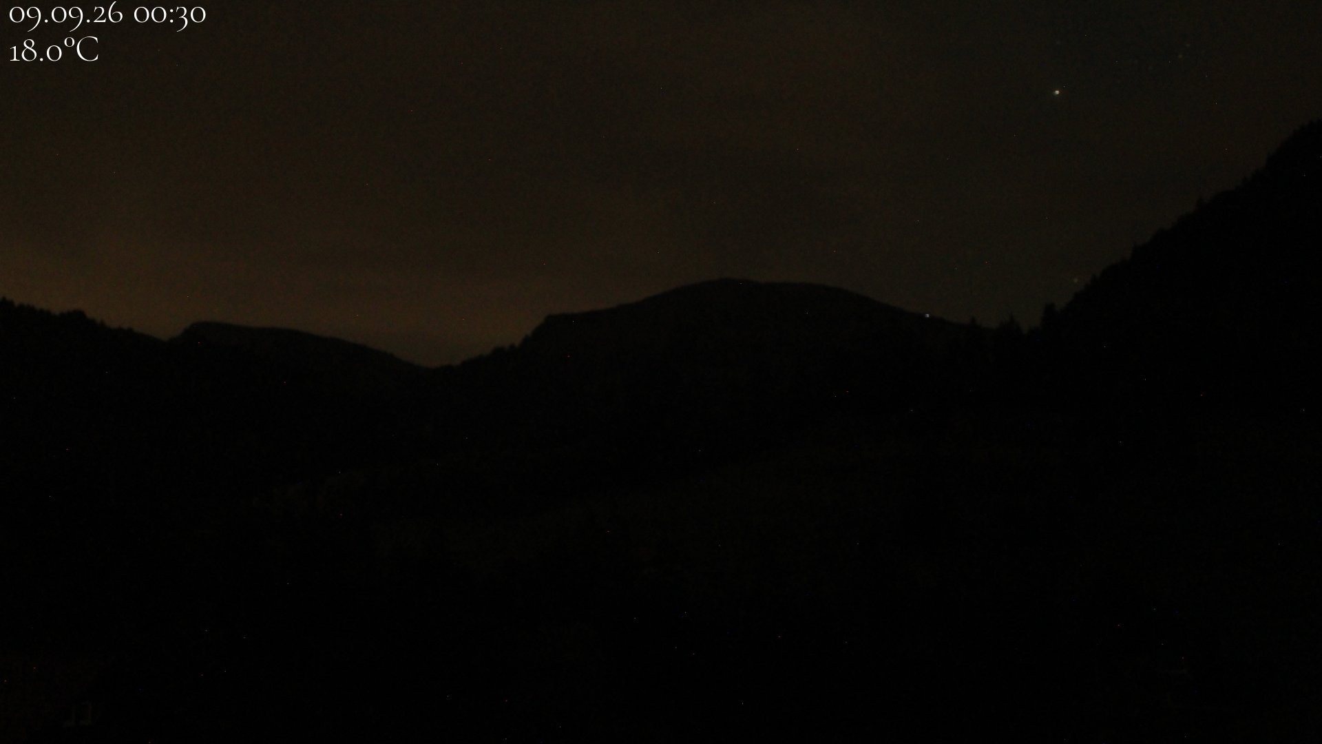 Archived image Webcam Oberstaufen - View Hochgrat from Hotel Schratt