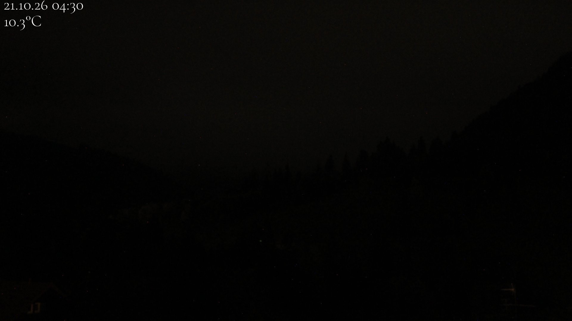Archiv Foto Webcam Oberstaufen - Blick Hochgrat vom Biohotel Schratt