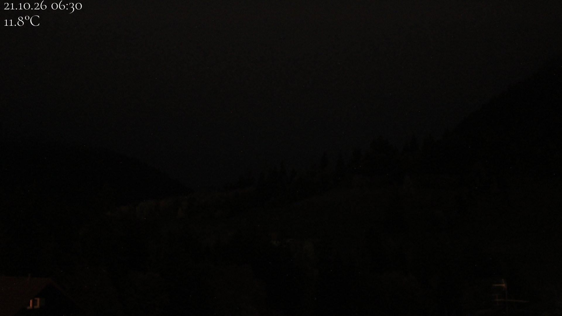 Archiv Foto Webcam Oberstaufen - Blick Hochgrat vom Biohotel Schratt