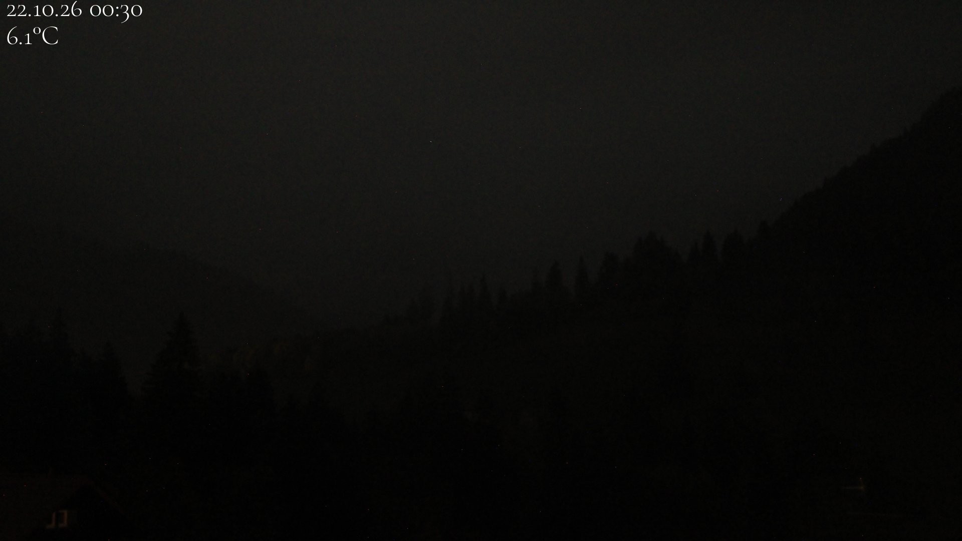 Archiv Foto Webcam Oberstaufen - Blick Hochgrat vom Biohotel Schratt