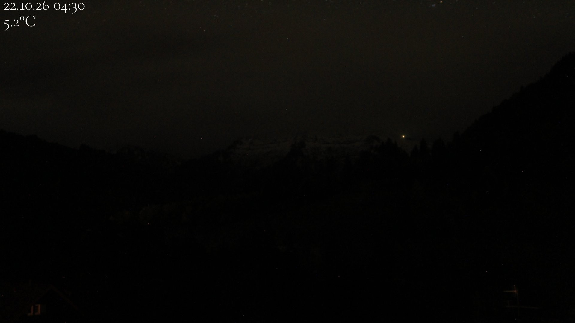 Archiv Foto Webcam Oberstaufen - Blick Hochgrat vom Biohotel Schratt