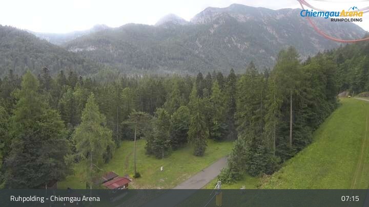 Archiv Foto Webcam Ruhpolding: Biathlonstadion Chiemgau Arena