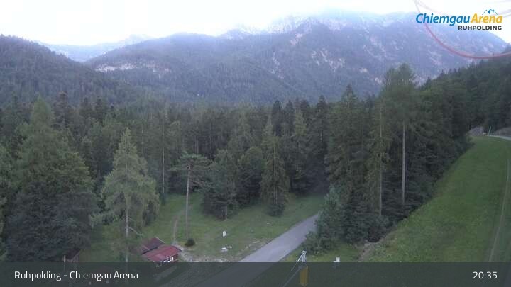 Archiv Foto Webcam Ruhpolding: Biathlonstadion Chiemgau Arena