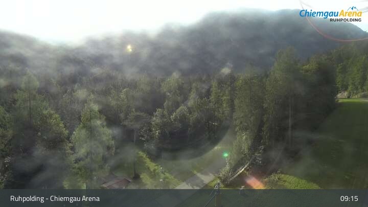 Archiv Foto Webcam Ruhpolding: Biathlonstadion Chiemgau Arena