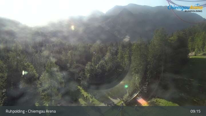 Archiv Foto Webcam Ruhpolding: Biathlonstadion Chiemgau Arena