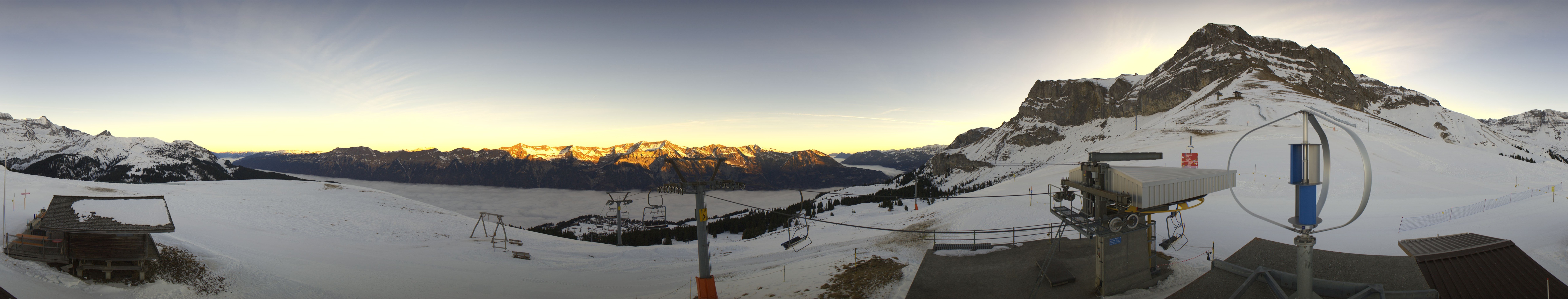 Archiv Foto Webcam Axalp - 360 Grad Kamera