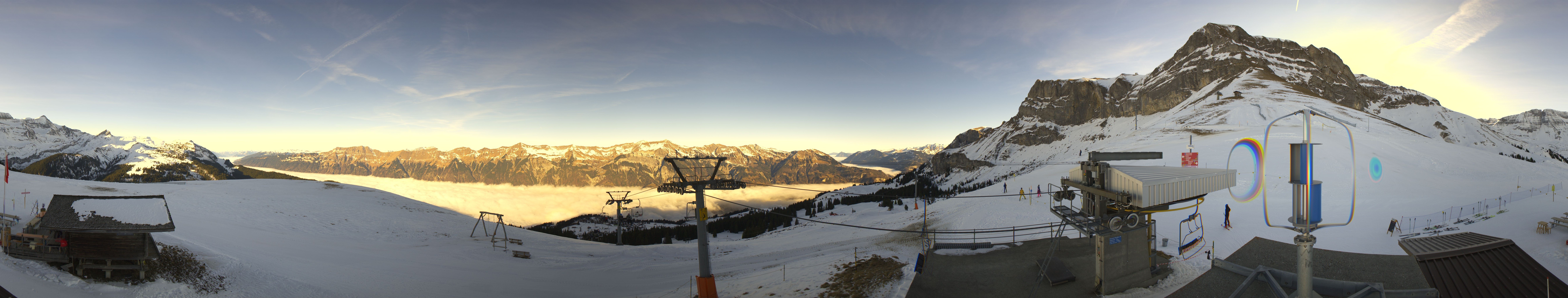 Archiv Foto Webcam Axalp - 360 Grad Kamera