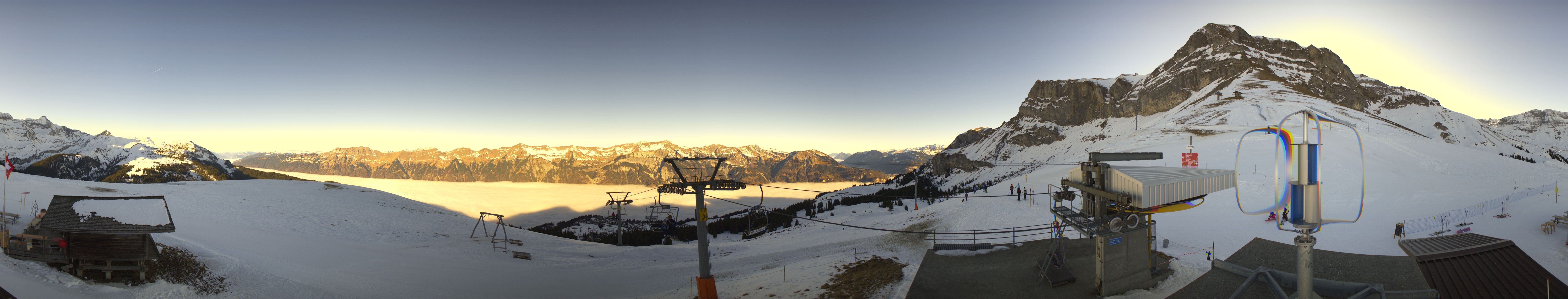 Archiv Foto Webcam Axalp - 360 Grad Kamera