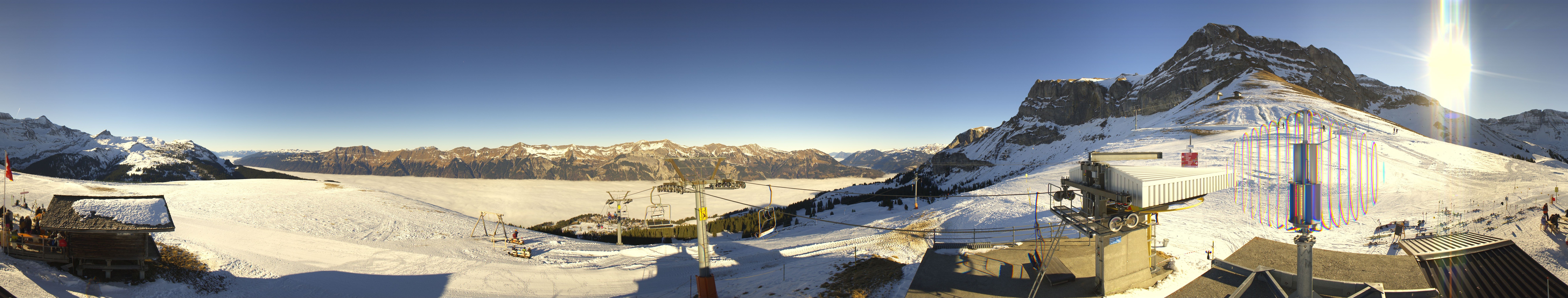 Archiv Foto Webcam Axalp - 360 Grad Kamera