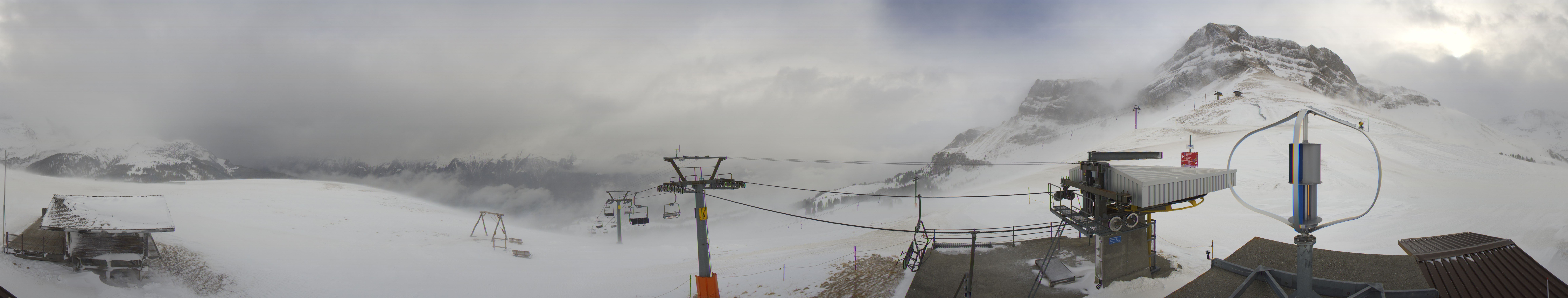 Archiv Foto Webcam Axalp - 360 Grad Kamera