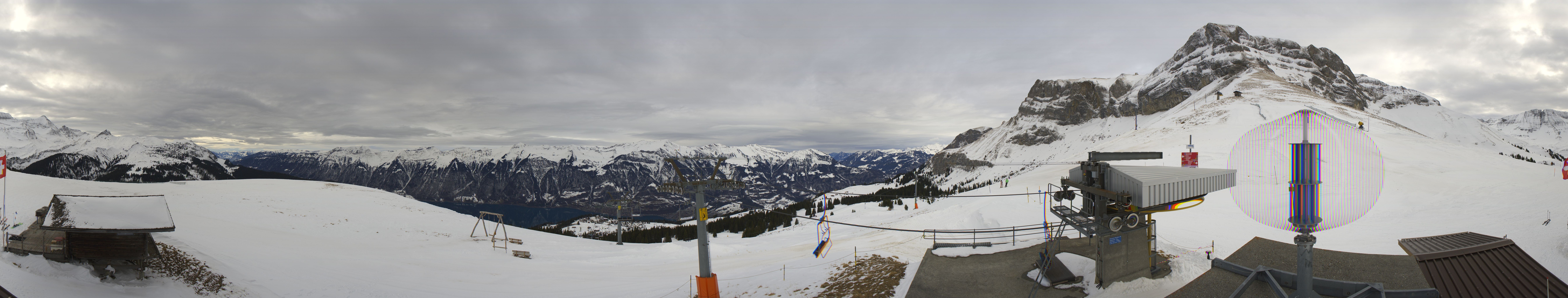 Archiv Foto Webcam Axalp - 360 Grad Kamera