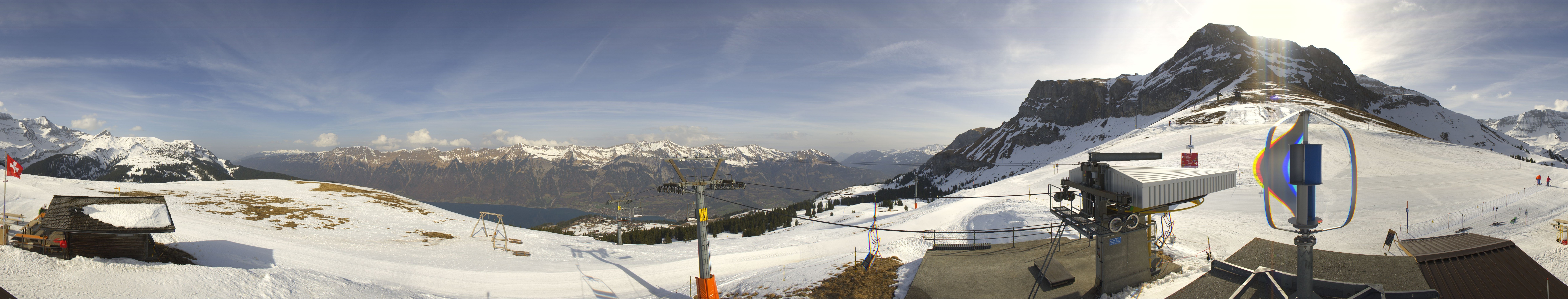 Archiv Foto Webcam Axalp - 360 Grad Kamera