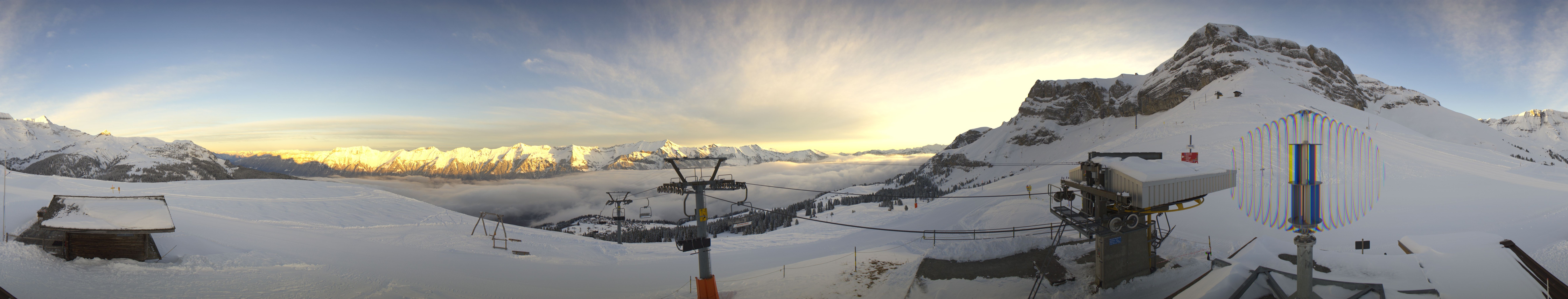 Archiv Foto Webcam Axalp - 360 Grad Kamera
