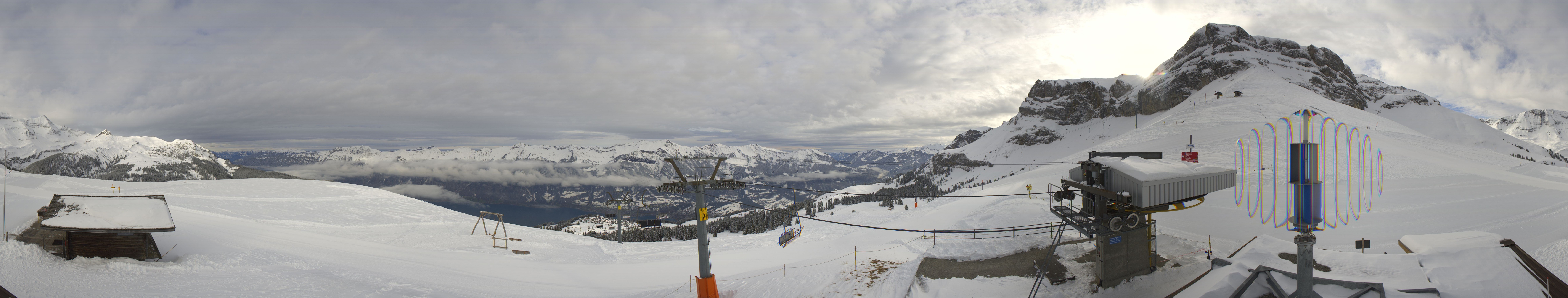 Archiv Foto Webcam Axalp - 360 Grad Kamera