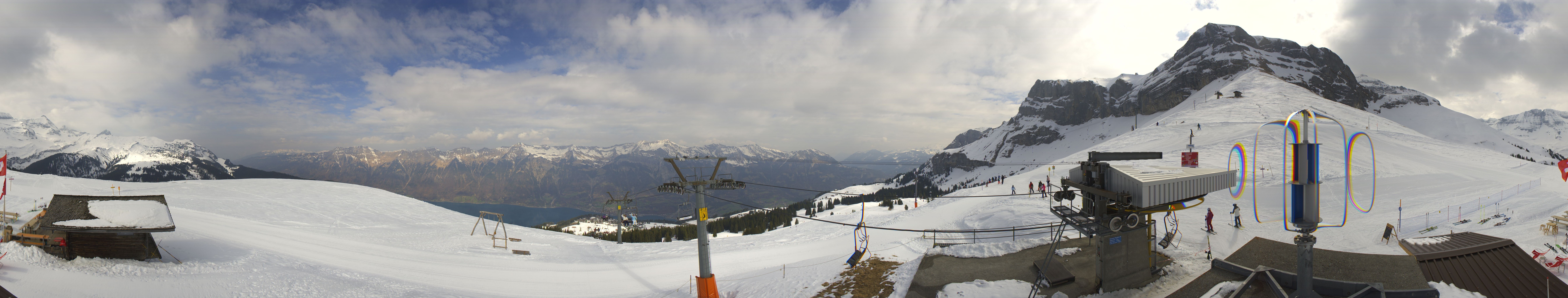 Archiv Foto Webcam Axalp - 360 Grad Kamera