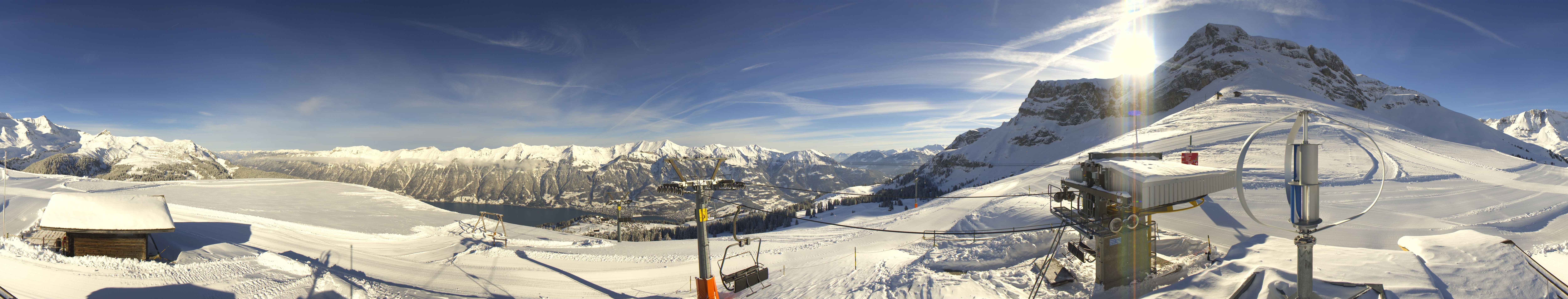 Archiv Foto Webcam Axalp - 360 Grad Kamera