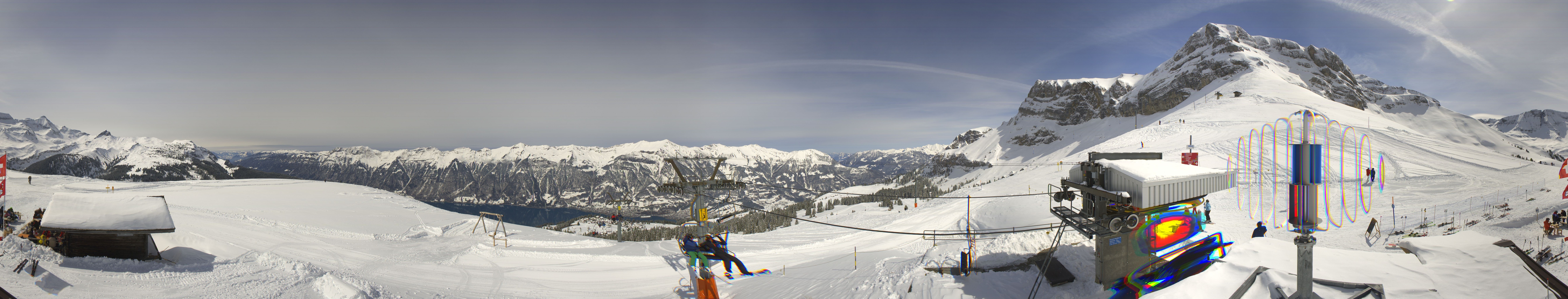 Archiv Foto Webcam Axalp - 360 Grad Kamera