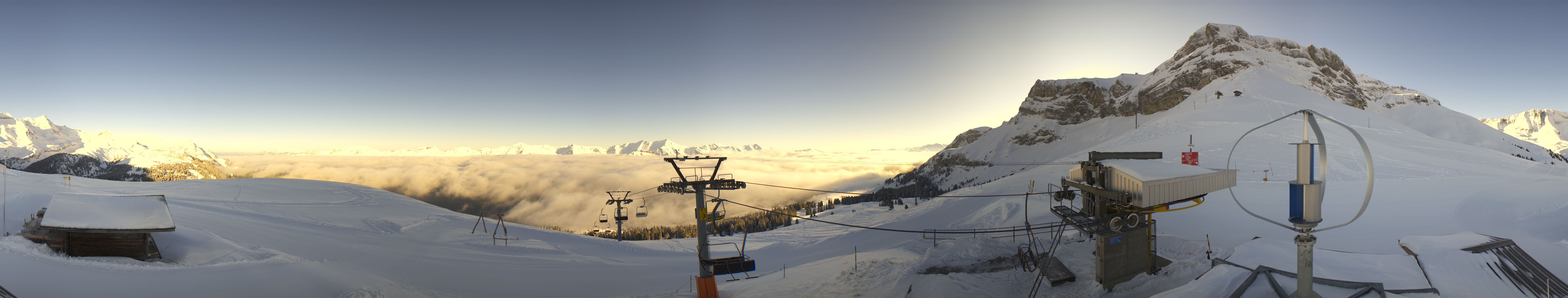 Archiv Foto Webcam Axalp - 360 Grad Kamera