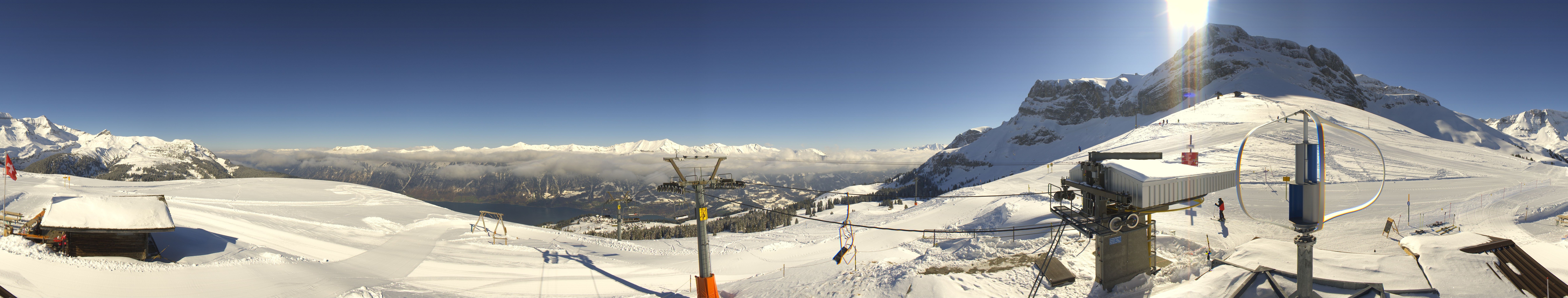 Archiv Foto Webcam Axalp - 360 Grad Kamera