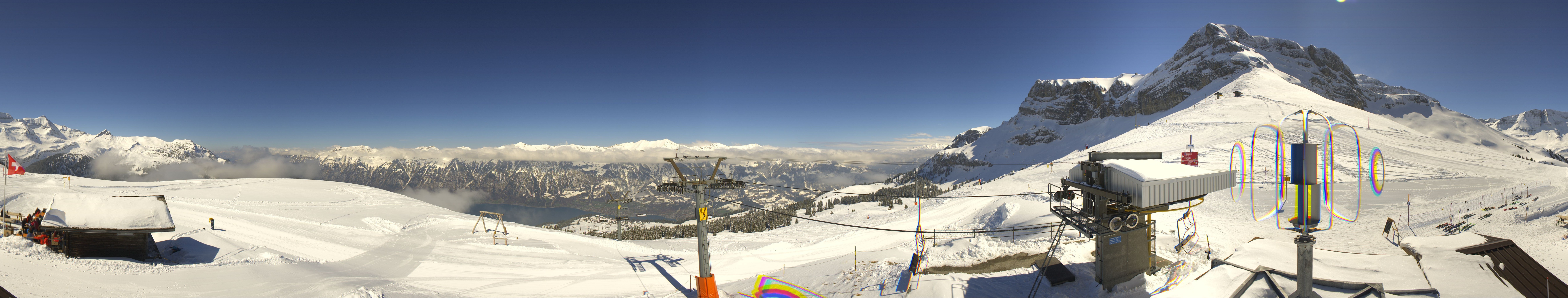 Archiv Foto Webcam Axalp - 360 Grad Kamera