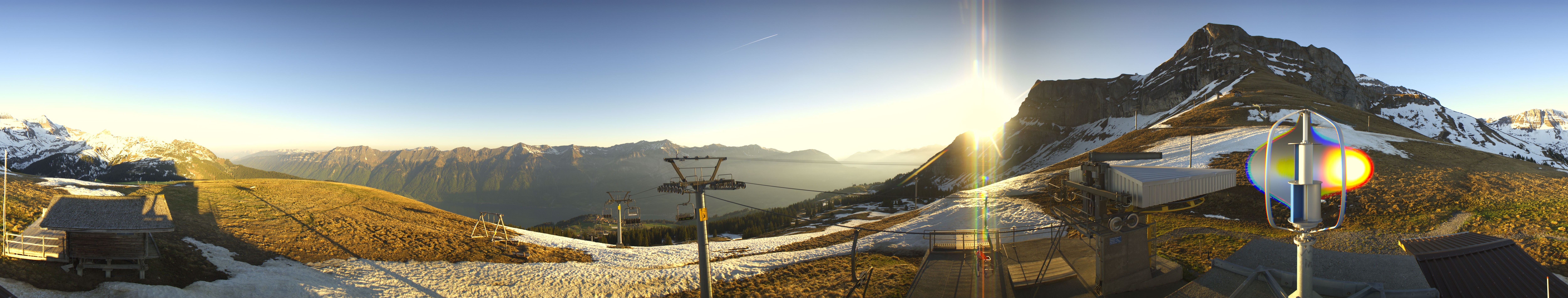 Archiv Foto Webcam Axalp - 360 Grad Kamera