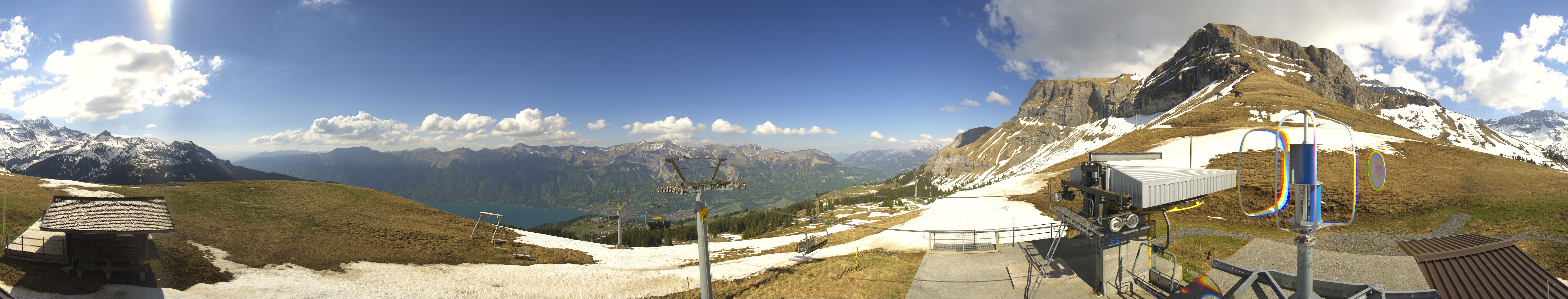 Archiv Foto Webcam Axalp - 360 Grad Kamera