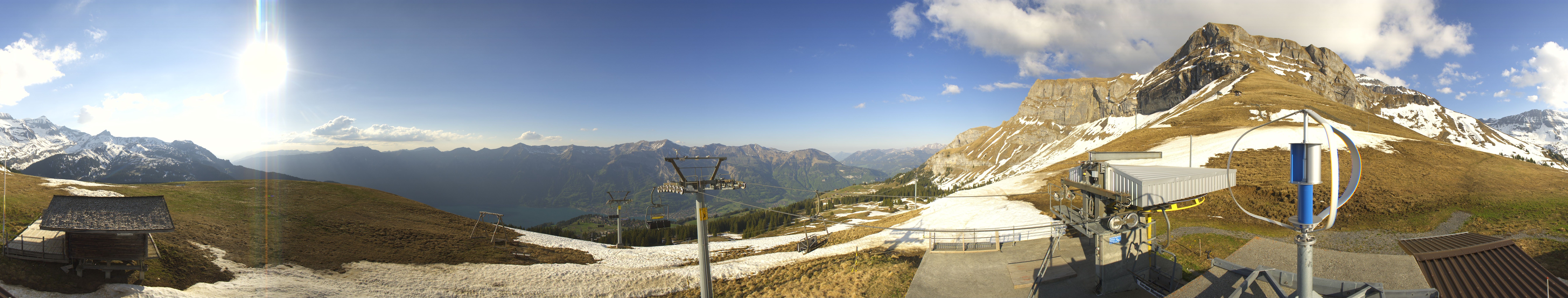 Archiv Foto Webcam Axalp - 360 Grad Kamera
