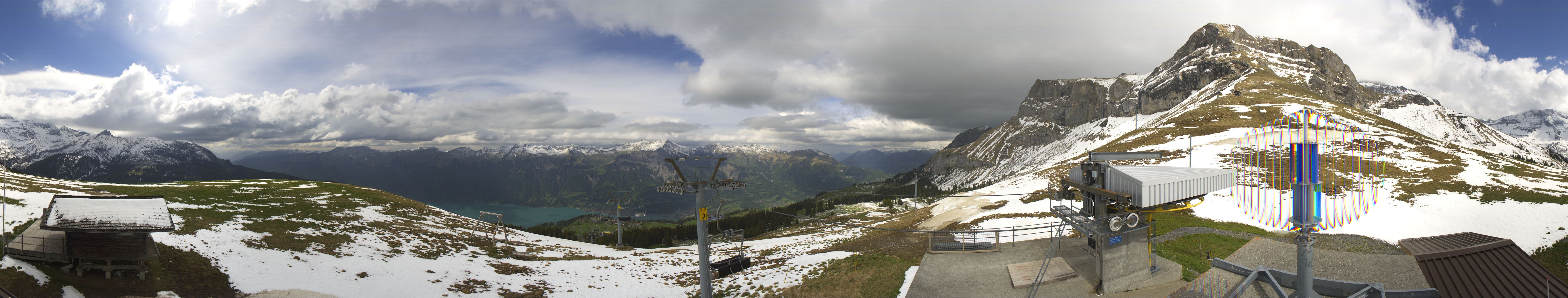 Archiv Foto Webcam Axalp - 360 Grad Kamera