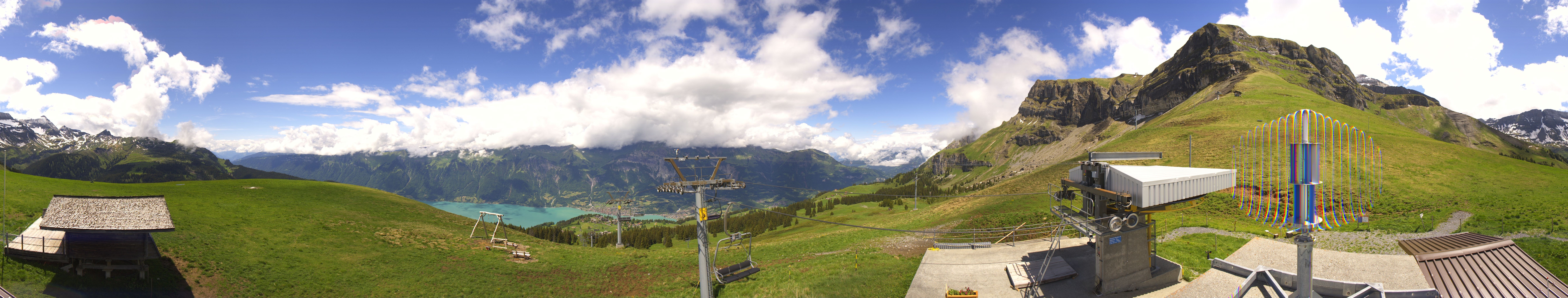Archiv Foto Webcam Axalp - 360 Grad Kamera