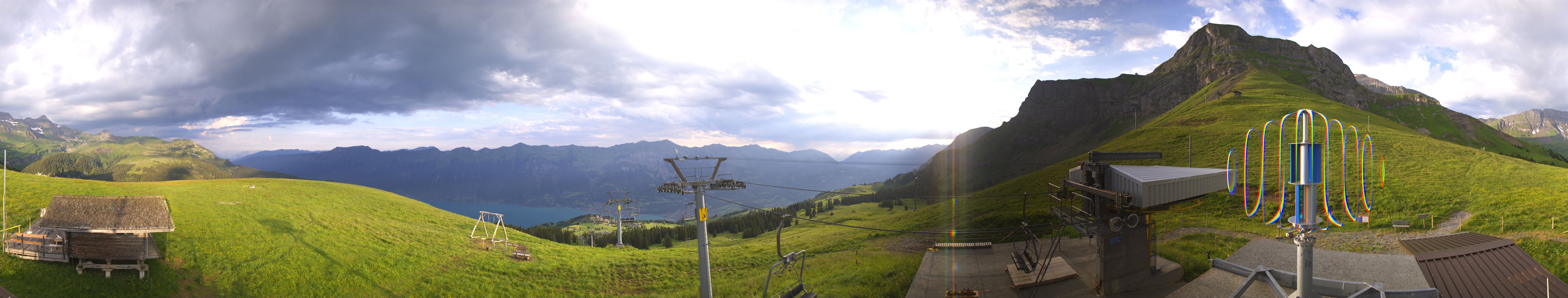 Archived image Webcam Axalp: Panoramic View