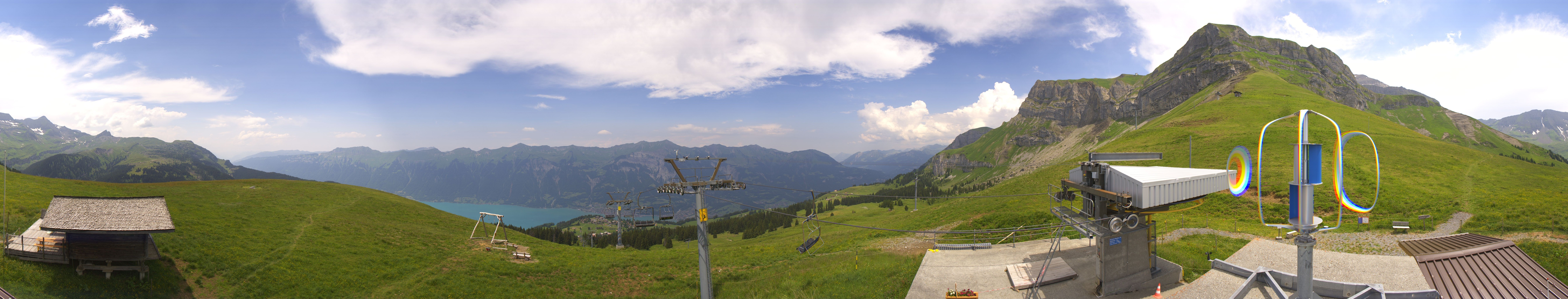 Archived image Webcam Axalp: Panoramic View