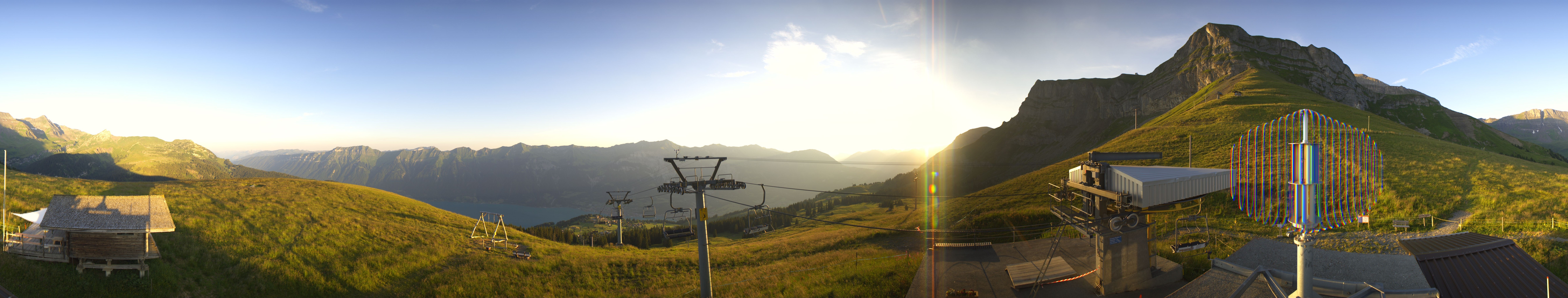 Archived image Webcam Axalp: Panoramic View