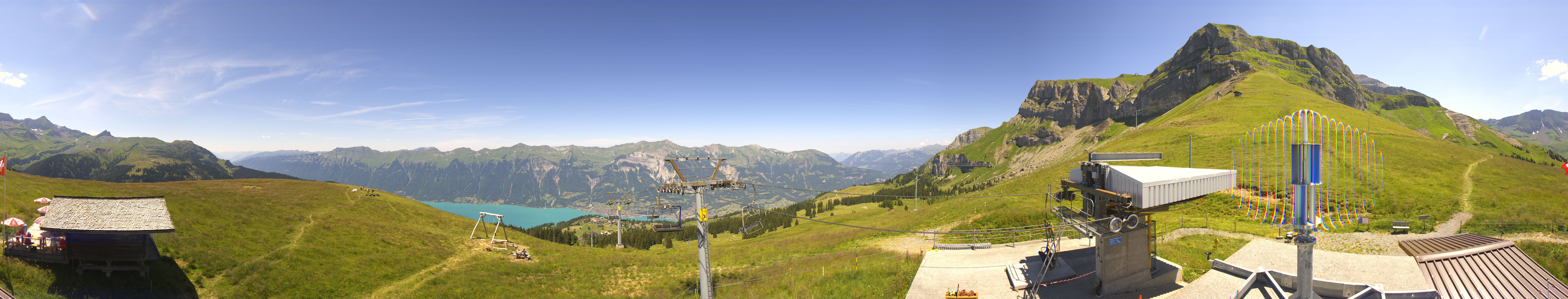 Archived image Webcam Axalp: Panoramic View