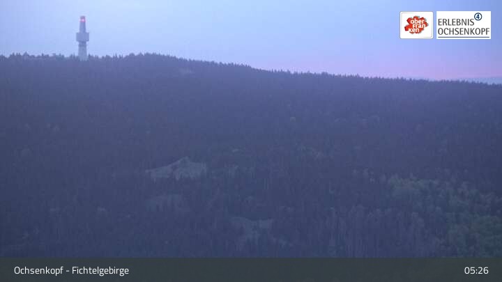 Archiv Foto Webcam Ochsenkopf - Ausblick vom Asenturm