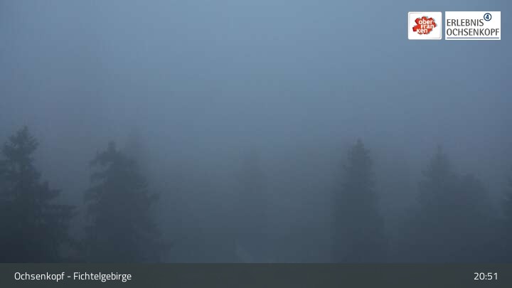 Archiv Foto Webcam Ochsenkopf - Ausblick vom Asenturm