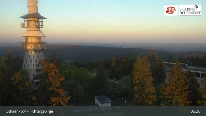 Archiv Foto Webcam Ochsenkopf - Ausblick vom Asenturm