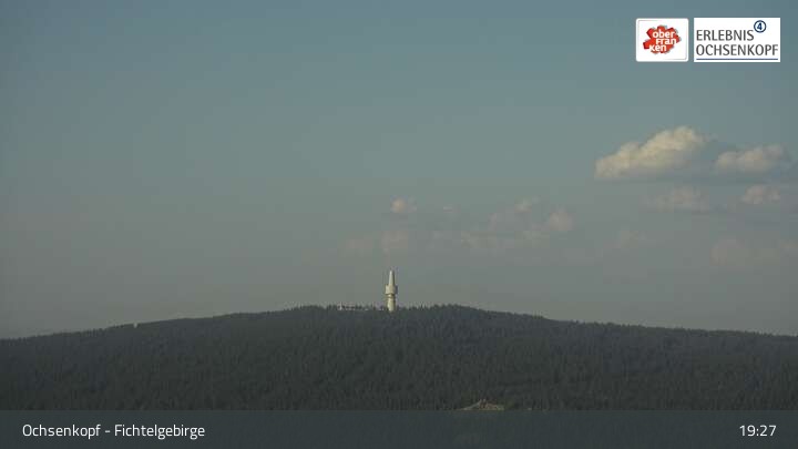 Archiv Foto Webcam Ochsenkopf - Ausblick vom Asenturm