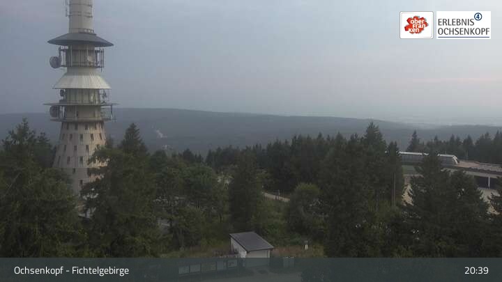 Archiv Foto Webcam Ochsenkopf - Ausblick vom Asenturm