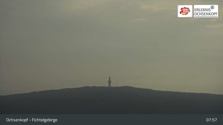 Archiv Foto Webcam Ochsenkopf - Ausblick vom Asenturm