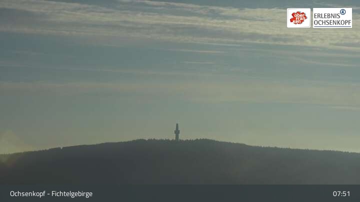 Archiv Foto Webcam Ochsenkopf - Ausblick vom Asenturm