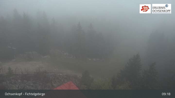 Archiv Foto Webcam Ochsenkopf - Ausblick vom Asenturm