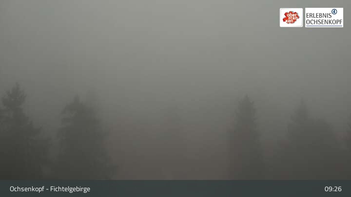 Archiv Foto Webcam Ochsenkopf - Ausblick vom Asenturm