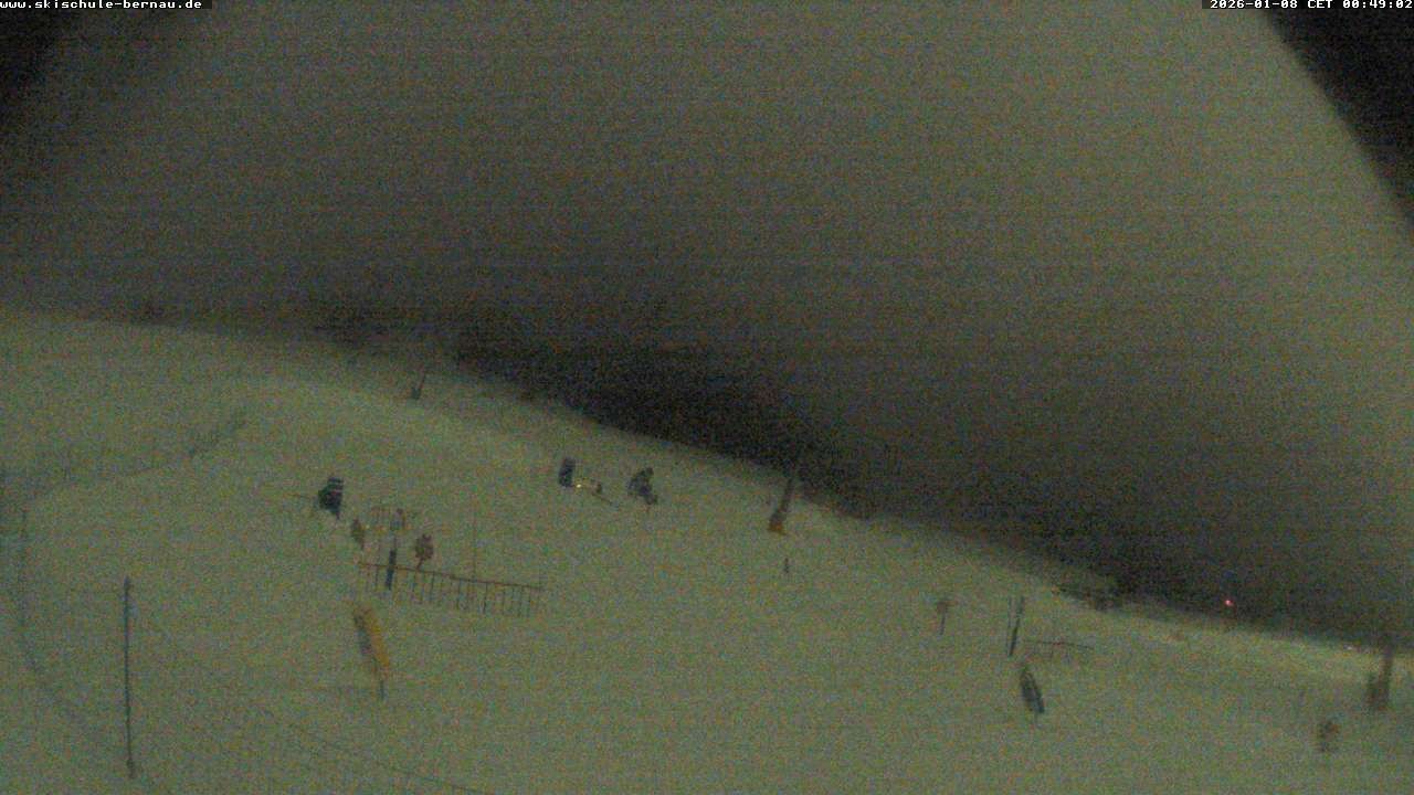 Archived image Webcam Bernau - Skischulgelände