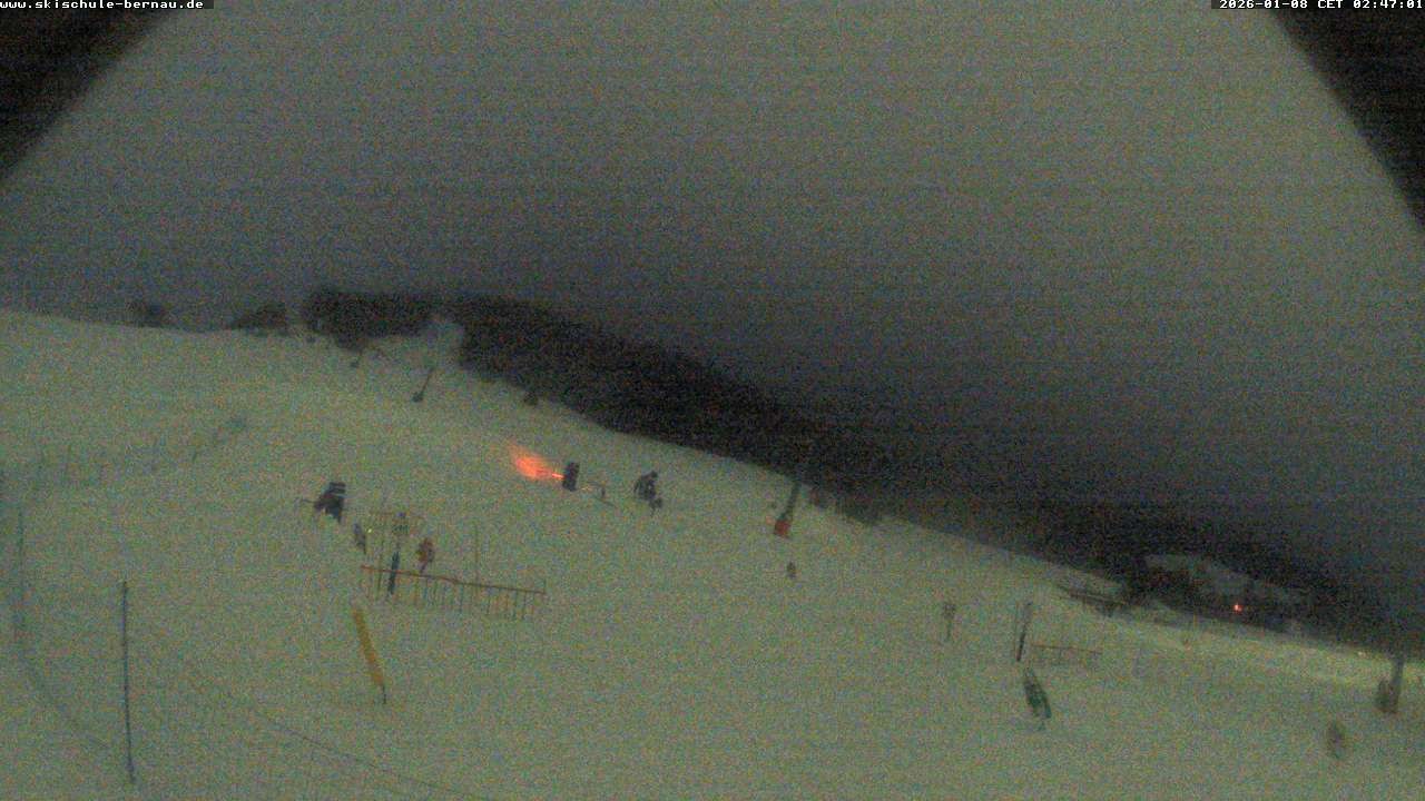 Archived image Webcam Bernau - Skischulgelände